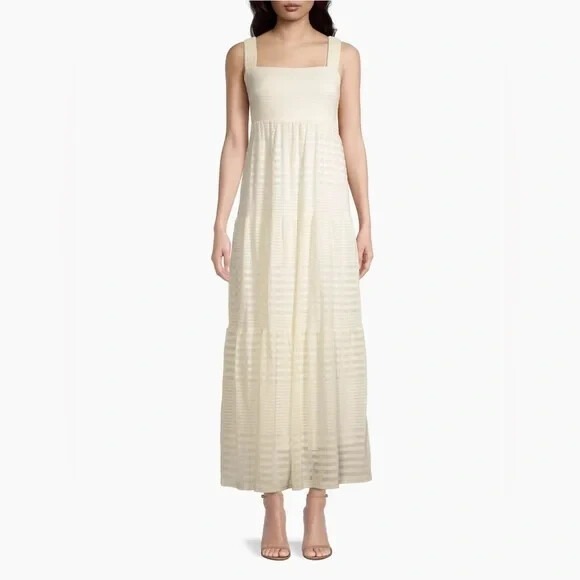 Significant Other Dresses & Skirts - Significant Other Revolve Tiered Dress Women 4 Ivory Resort Coastal‎ Ethereal